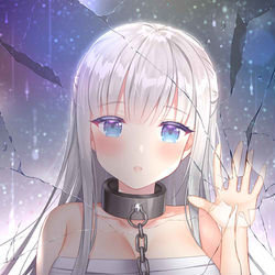 This is a pixiv picture whose title is 奴隷ちゃん.