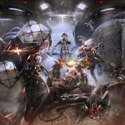 This is a pixiv picture whose title is Rhine Lab.