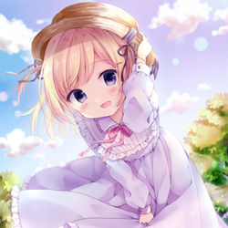 This is a pixiv picture whose title is 春風.