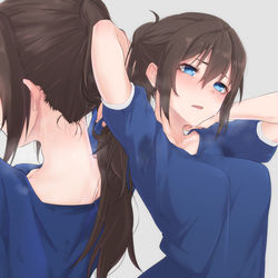 This is a pixiv picture whose title is 多汗症Ⅲ.