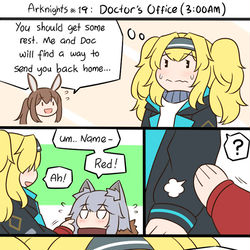 This is a pixiv picture whose title is Arknights#19.