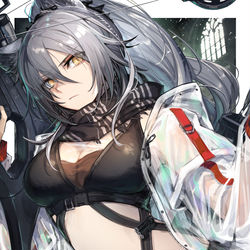 This is a pixiv picture whose title is 黒.