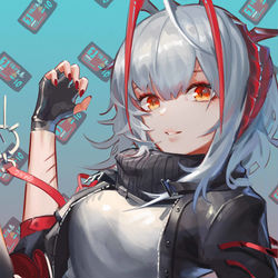 This is a pixiv picture whose title is W.