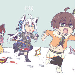 This is a pixiv picture whose title is ホロライブ.