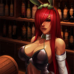 This is a pixiv picture whose title is Erza Scarlet from Fairy Tail.