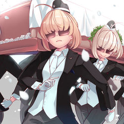 This is a pixiv picture whose title is セイバー棺桶ダンス.
