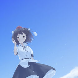 This is a pixiv picture whose title is 文.