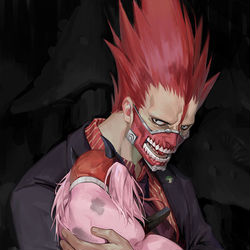 This is a pixiv picture whose title is 煙.