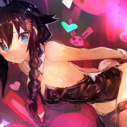 This is a pixiv picture whose title is 時雨バニー.