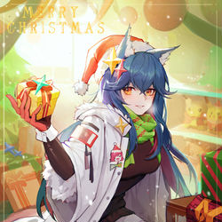 This is a pixiv picture whose title is Christmas Texas.