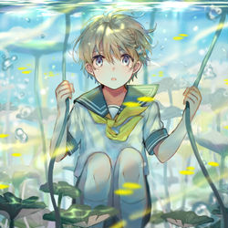This is a pixiv picture whose title is 檻.