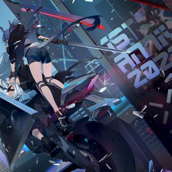 This is a pixiv picture whose title is アークナイツ.