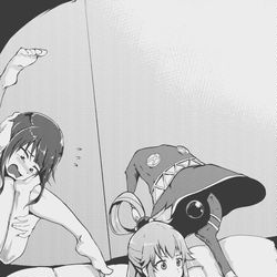 This is a pixiv picture whose title is nelson'd (Megumin).