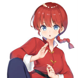 This is a pixiv picture whose title is 女らんま.
