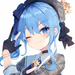 This is a pixiv picture whose title is 星街すいせい.