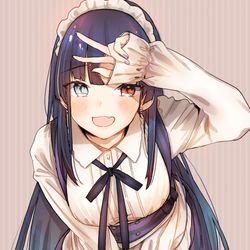 This is a pixiv picture whose title is いたずら好きな小悪魔メイドさん♡.