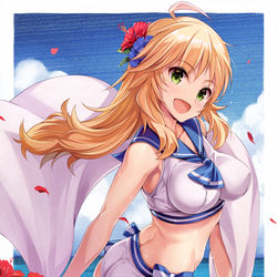 This is a pixiv picture whose title is 美希のバリ島０泊２日強行ロケなの～.