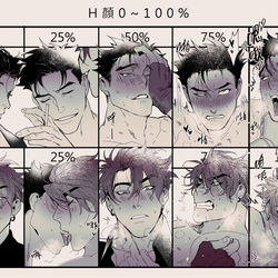 This is a pixiv picture whose title is [蕭鶻宰勳logs] Ahegao form!.