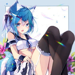 This is a pixiv picture whose title is セーラー✖メイド.