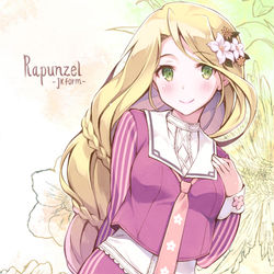 This is a pixiv picture whose title is 童話×制服.