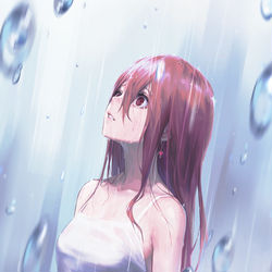 This is a pixiv picture whose title is 雨.