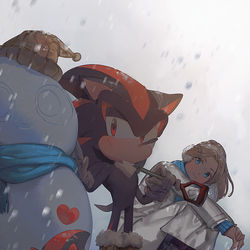 This is a pixiv picture whose title is シャドマリ.