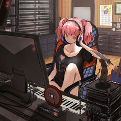 This is a pixiv picture whose title is studio.