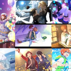 This is a pixiv picture whose title is さいどえむまとめ4（と他マスと中の人）.