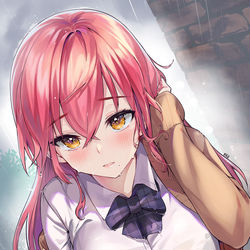 This is a pixiv picture whose title is 告白寸前.