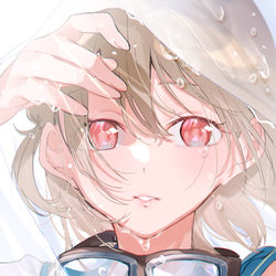 This is a pixiv picture whose title is 狐の嫁入り.