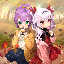 This is a pixiv picture whose title is 秋.