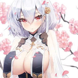 This is a pixiv picture whose title is シリアス.