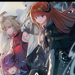 This is a pixiv picture whose title is 明日方舟.