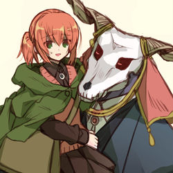 This is a pixiv picture whose title is まほよめつめ３.