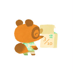 This is a pixiv picture whose title is あつ森LOG.