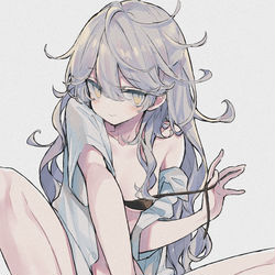 This is a pixiv picture whose title is 無題.