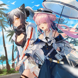 This is a pixiv picture whose title is ふたりで.