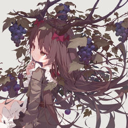This is a pixiv picture whose title is 🍇.