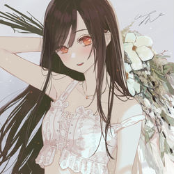 This is a pixiv picture whose title is flowers.