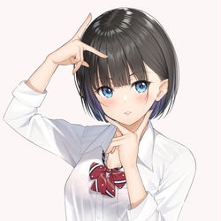 This is a pixiv picture whose title is こんな感じの女の子好き⑬.