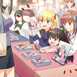 This is a pixiv picture whose title is エアコミケ1日目お疲れさまでした.