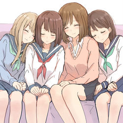 This is a pixiv picture whose title is なかよし.