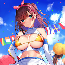 This is a pixiv picture whose title is 借り物競争２.