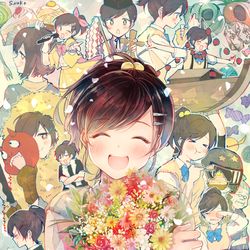 This is a pixiv picture whose title is 三浦ハル誕生祭2020.