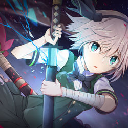 This is a pixiv picture whose title is 必殺数秒前.