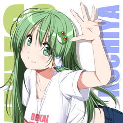 This is a pixiv picture whose title is 早苗さん.