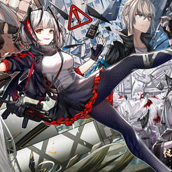 This is a pixiv picture whose title is 一周年.