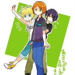 This is a pixiv picture whose title is あんすた★まとめ6【らくがき+漫画+レポ】.