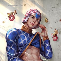 This is a pixiv picture whose title is Doughnut.