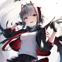 This is a pixiv picture whose title is W.